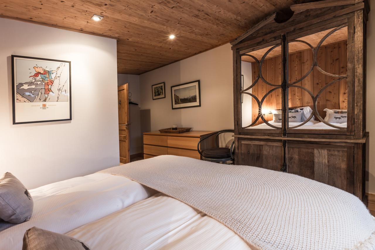Apartment Au Bon Coin - Luxury Chamonix Hidden Haven, Mont Blanc View, Hot Tub And Garden מראה חיצוני תמונה
