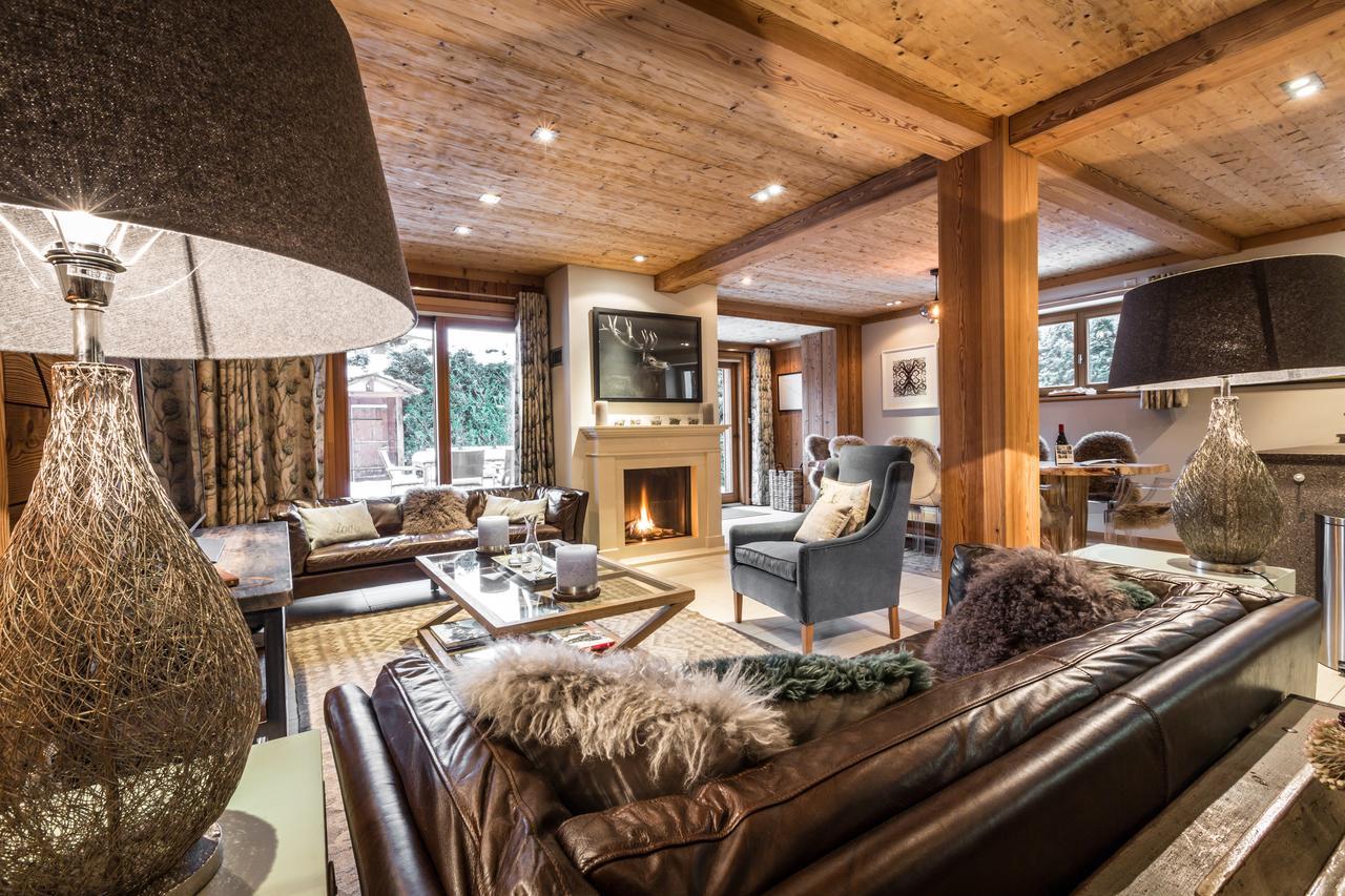 Apartment Au Bon Coin - Luxury Chamonix Hidden Haven, Mont Blanc View, Hot Tub And Garden מראה חיצוני תמונה